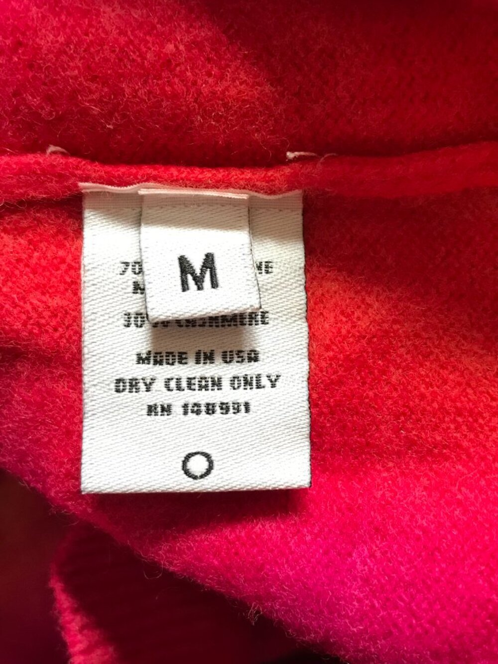 The Elder Statesman Tunnel Tie Dye Sweater Womens Medium Pink Crew Neck Jumper - Picture 6 of 12
